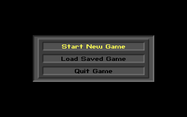 Star Control II IBM PC/Compatibles Screenshot: Start a new game, or load an existing game?