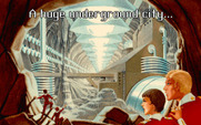 Star Control II for IBM PC/Compatibles - Introduction; a huge underground city is located...