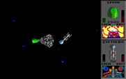 Star Control II for IBM PC/Compatibles - The attack range of the Umgah is short, but it's deadly!