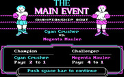 Uptown Gambler for IBM PC/Compatibles - Ready to bet on a fight?