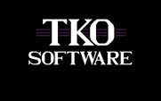 Uptown Gambler for IBM PC/Compatibles - TKO Software logo.