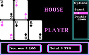 Uptown Gambler for IBM PC/Compatibles - The player wins!