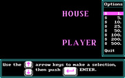 Uptown Gambler for IBM PC/Compatibles - Welcome to blackjack!