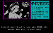 Fame & Fortune for IBM PC/Compatibles - Happiness increased.
