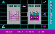 Fame & Fortune for IBM PC/Compatibles - The business district.