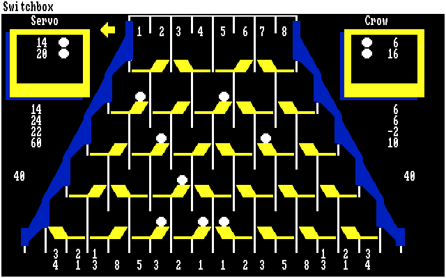 Switchbox Amiga Screenshot: On round two, the point values change.