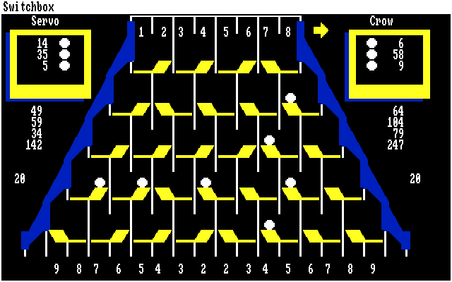 Switchbox Amiga Screenshot: The start of round 3.