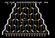 Switchbox for Apple II - A few balls cascade down the screen...