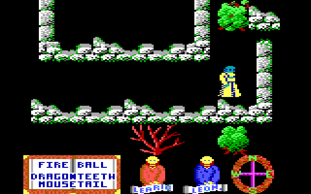 Feud IBM PC/Compatibles Screenshot: A dead end!