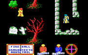 Feud for IBM PC/Compatibles - My opponent on the other side of the wall on his own search...