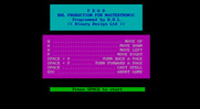 Feud for IBM PC/Compatibles - Game instructions.