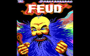 Feud for IBM PC/Compatibles - Title screen.