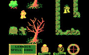 Feud for IBM PC/Compatibles - Here's my opponent, also on a quest for items!