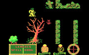 Feud for IBM PC/Compatibles - Looks like the entrance to a maze-like area!