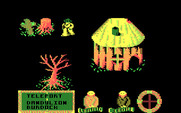 Feud for IBM PC/Compatibles - I located someone elses hut!