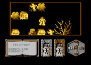 Feud for Atari 8-bit - Hmm, nothing here; I will on to the next screen!