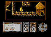 Feud for Atari 8-bit - Found a hut again.