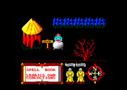 Feud for Amstrad CPC - Game start.