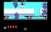 Bad Dudes vs. Dragon Ninja for IBM PC/Compatibles - Uh oh, the player is surrounded!