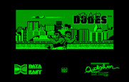 Bad Dudes vs. Dragon Ninja for IBM PC/Compatibles - Title screen.