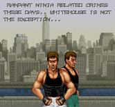 Bad Dudes vs. Dragon Ninja for Arcade - Game attract mode.