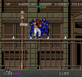 Bad Dudes vs. Dragon Ninja for Arcade - I'm surrounded!
