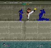 Bad Dudes vs. Dragon Ninja for Arcade - Entering the sewers...
