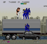 Bad Dudes vs. Dragon Ninja for Arcade - More ninjas arrive!