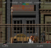 Bad Dudes vs. Dragon Ninja for Arcade - Oof, I'm hit!