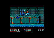 Bad Dudes vs. Dragon Ninja for Amstrad CPC - Entering the sewers...