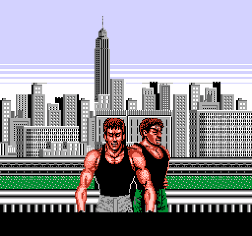 Bad Dudes vs. Dragon Ninja NES / Famicom Screenshot: Introduction screen.