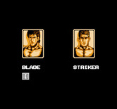 Bad Dudes vs. Dragon Ninja for NES / Famicom - Select your characters.