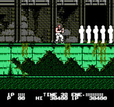 Bad Dudes vs. Dragon Ninja for NES / Famicom - It's an illusion! This boss splits into five copies.