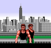 Bad Dudes vs. Dragon Ninja for NES / Famicom - Introduction screen.