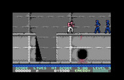 Bad Dudes vs. Dragon Ninja for Commodore 64 - Start of level 3.