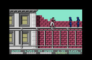 Bad Dudes vs. Dragon Ninja for Commodore 64 - Game start.