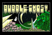 Bubble Ghost for Apple IIgs - Title screen.