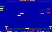 Burger Blaster for IBM PC/Compatibles - The pieces move horizontally at random speeds.
