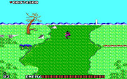 Cabal for IBM PC/Compatibles - When a section is completed your character runs into the distance for the next challenge...