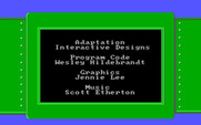 Cabal for IBM PC/Compatibles - Credits screen.