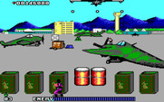 Cabal for IBM PC/Compatibles - Arrived at the airport.