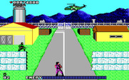 Cabal for IBM PC/Compatibles - Attempting to shoot down a helicopter...