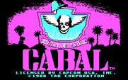 Cabal for IBM PC/Compatibles - Title screen.
