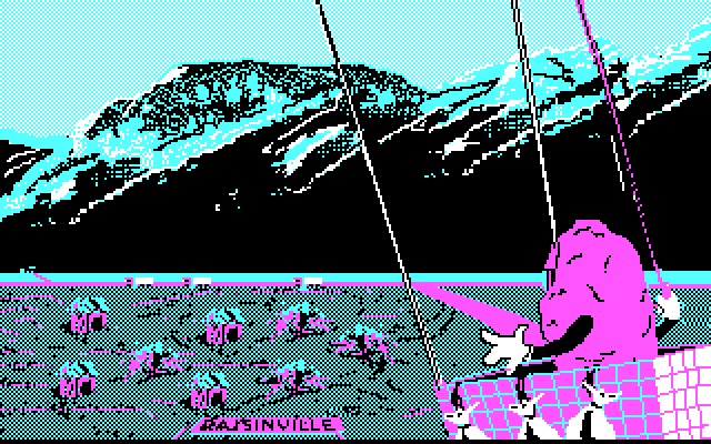 California Raisins, The IBM PC/Compatibles Screenshot: Introduction.