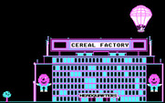 California Raisins, The for IBM PC/Compatibles - Arriving at the cereal factory.