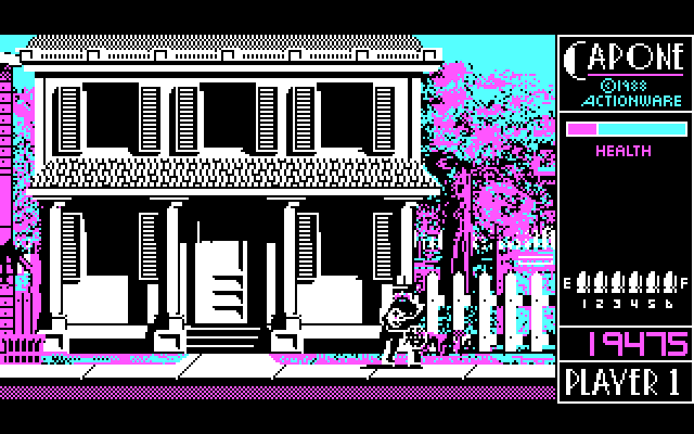 Capone IBM PC/Compatibles Screenshot: Under attack!