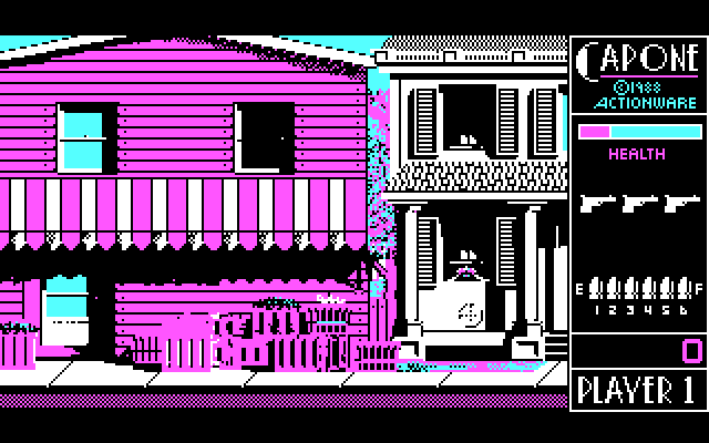 Capone IBM PC/Compatibles Screenshot: Starting the game...