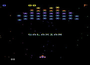 Galaxian for Atari 5200 - Title screen.