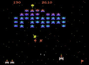 Galaxian for ColecoVision - Watch out for the attacking Galaxian fleet!