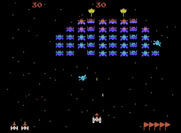 Galaxian for ColecoVision - Galaxians get faster as the game progresses!